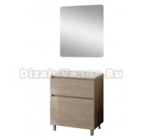 Мебель для ванной комнаты Teymi Laina 70 напольная, светлый дуб