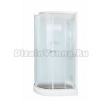 Душевая кабина DTO D D102R профиль хром, стекло матовое