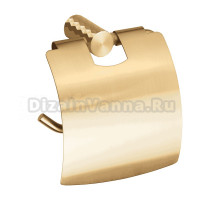 Держатель для туалетной бумаги Bemeta Zyra 174112012 матововое золото-шампань