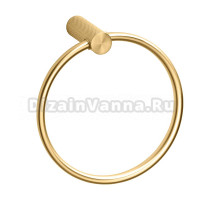 Держатель для полотенец Bemeta Auria 171204060 матовое золото-шампань, кольцо