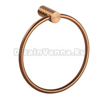 Держатель для полотенец Bemeta Copra 176204060 матовая медь, кольцо