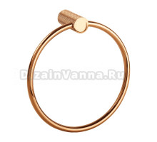 Держатель для полотенец Bemeta Glacera 175204060 полированная медь, кольцо