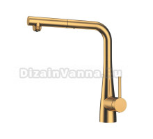 Смеситель для кухни AVS LineaPure elegant 837-161-BG брашированное золото