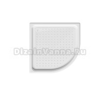Поддон для душа Abber AD3A080 80x80 четверть круга