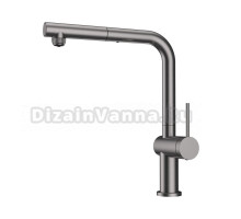 Смеситель для кухни AVS PureRiver 837-160-GM оружейная сталь