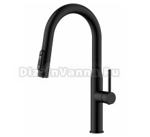 Смеситель для кухни AVS PureRiver 811-171-MB черный матовый