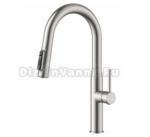 Смеситель для кухни AVS PureRiver 811-171-BN брашированный никель