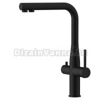 Смеситель для кухни AVS PureRiver 811-160-MB черный матовый