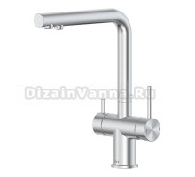 Смеситель для кухни AVS PureRiver 827-160-BS брашированная сталь
