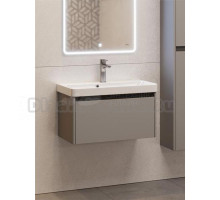 Тумба под раковину без столешницы Dreja Luxury 70 серый базальт