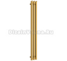 Полотенцесушитель электрический Сунержа Вердикт 4.0 051-0851-1210 120x15 см, подключение справа, скрытое подключение справа, состаренная латунь, I-образный