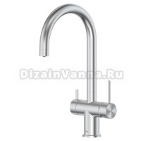 Смеситель для кухни AVS PureRiver 827-161-BS брашированная сталь