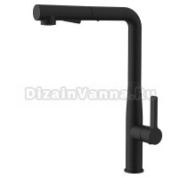 Смеситель для кухни AVS 811-191-MB черный матовый