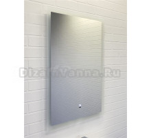 Зеркало Comforty Эдельвейс 65 сенсорное, с подсветкой, с антизапотеванием