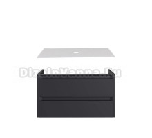 Тумба под раковину со столешницей Allen Brau Fantasy 2.0 120 матовый антрацит, столешница бежевая