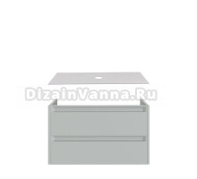 Тумба под раковину со столешницей Allen Brau Fantasy 2.0 120 матовый папирус, столешница бежевая