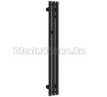 Полотенцесушитель водяной Сунержа Вердикт Pro 15-0459-1210 120x15 см, темный титан муар, I-образный