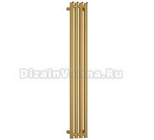 Полотенцесушитель электрический Сунержа Кантата 4.0 03-0886-1259 120x20 см, подключение слева, скрытое подключение слева, золото, I-образный