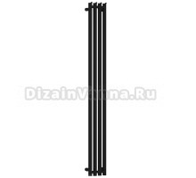 Полотенцесушитель электрический Сунержа Кантата 4.0 31-0886-1559 150x20 см, подключение слева, скрытое подключение слева, матовый черный, I-образный