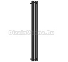 Полотенцесушитель электрический Сунержа Кантата 4.0 15-0886-1559 150x20 см, подключение слева, скрытое подключение слева, темный титан муар, I-образный