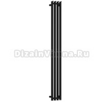Полотенцесушитель электрический Сунержа Кантата 4.0 31-0885-1559 150x20 см, подключение справа, скрытое подключение справа, матовый черный, I-образный