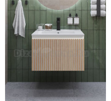 Тумба с раковиной 1MarKa Row 60П белый, дуб