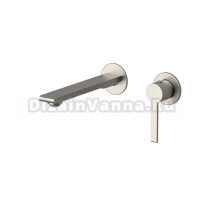 Смеситель для раковины AVS Elegant 811-402-BN С ВНУТРЕННЕЙ ЧАСТЬЮ, брашированный никель