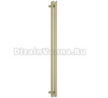 Полотенцесушитель электрический Сунержа Нюанс 4.0 020-0881-1253 120x10 см, подключение справа, скрытое подключение справа, шампань, I-образный