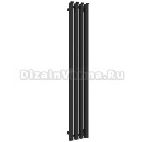 Полотенцесушитель электрический Сунержа Сатерленд 4.0 15-0853-1215 120x20 см, подключение справа, скрытое подключение справа, темный титан муар, I-образный