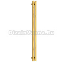Полотенцесушитель электрический Сунержа Фьорд 4.0 03-0855-1250 120x10 см, подключение справа, скрытое подключение справа, золото, I-образный