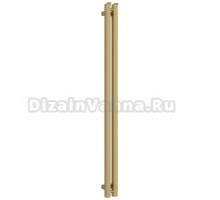 Полотенцесушитель электрический Сунержа Фьорд 4.0 32-0855-1250 120x10 см, подключение справа, скрытое подключение справа, золотой шелк, I-образный