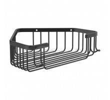 Полка угловая для ванной Shevanik SW01H, черный