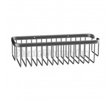 Полка для ванной Shevanik SW51T, оружейная сталь