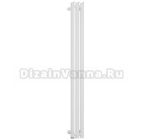 Полотенцесушитель электрический Сунержа Терция 4.0 30-0884-1206 120x15 см, подключение слева, скрытое подключение слева, матовый белый, I-образный