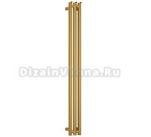 Полотенцесушитель электрический Сунержа Терция 4.0 03-0883-1206 120x15 см, подключение справа, скрытое подключение справа, золото, I-образный