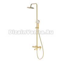 Душевая система со смесителем Германия DQ  Bonn DA1703707 мат.золото