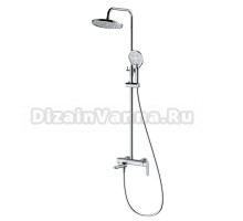 Душевая система со смесителем Германия DQ  Düsseldorf DA1723701 хром