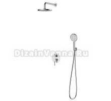 Душевая система для ванны и душа Германия DQ  Stuttgart DA1775701 встраиваемая хром