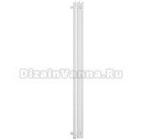 Полотенцесушитель электрический Сунержа Терция 4.0 30-0884-1506 150x15 см, подключение слева, скрытое подключение слева, матовый белый, I-образный