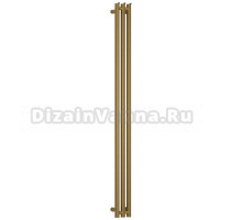 Полотенцесушитель электрический Сунержа Терция 4.0 051-0884-1506 150x15 см, подключение слева, скрытое подключение слева, состаренная латунь, I-образный