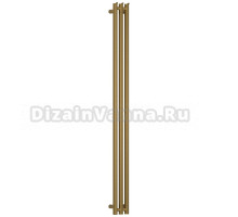 Полотенцесушитель электрический Сунержа Терция 4.0 051-0883-1506 150x15 см, подключение справа, скрытое подключение справа, состаренная латунь, I-образный