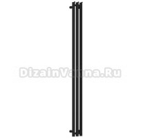 Полотенцесушитель электрический Сунержа Терция 4.0 15-0883-1506 150x15 см, подключение справа, скрытое подключение справа, темный титан муар, I-образный