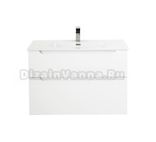 Тумба с раковиной BelBagno Etna 100 2 ящика, bianco lucido