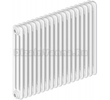 Радиатор стальной трубчатый Irsap Tesi 500 3 трубы, 18 секций, нижнее универсальное подключение, стандартный белый код 01 G