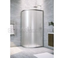 Душевой уголок Vegas Glass ZS-F Novo h2000 110*80 07 10 профиль матовый хром, стекло сатин