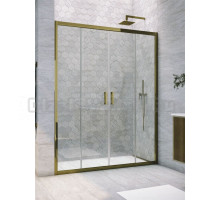 Душевая дверь в нишу Vegas Glass Z2P 175 05 01 175 см, профиль бронза, стекло прозрачное