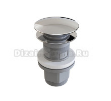 Донный клапан для раковины Aqueduto Ralo RAL0200 с переливом, хром