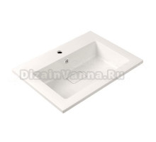 Мебельная раковина Florentina Ромо накладная, жасмин, прямоугольная