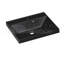 Мебельная раковина Florentina Астория 50 накладная, антрацит, прямоугольная