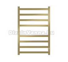 Полотенцесушитель электрический APEXTERMO Terra TR00185GL 80x55 см, подключение справа, слева, скрытое подключение справа, матовое золото, лесенка, из стали